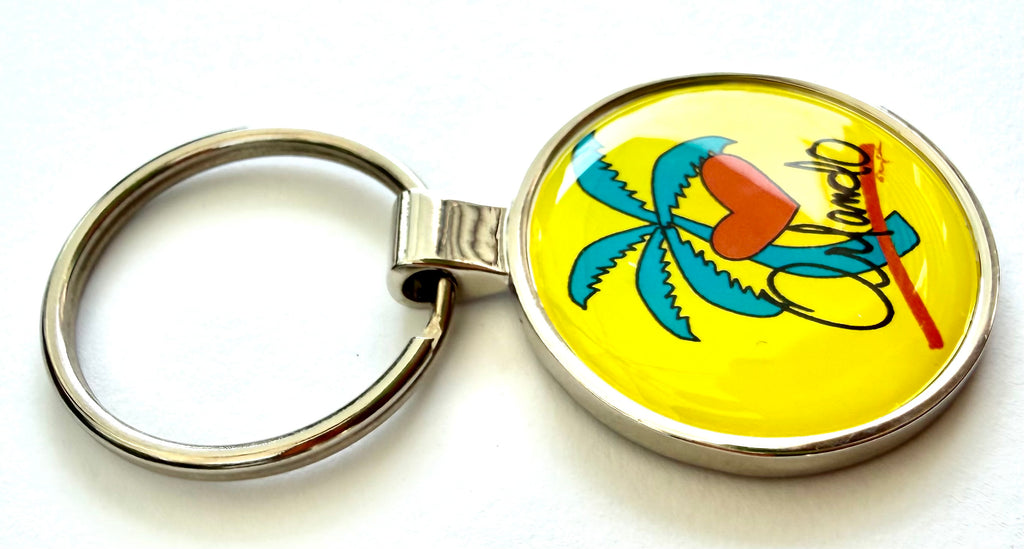 Orlando Palm Tree Keychain
