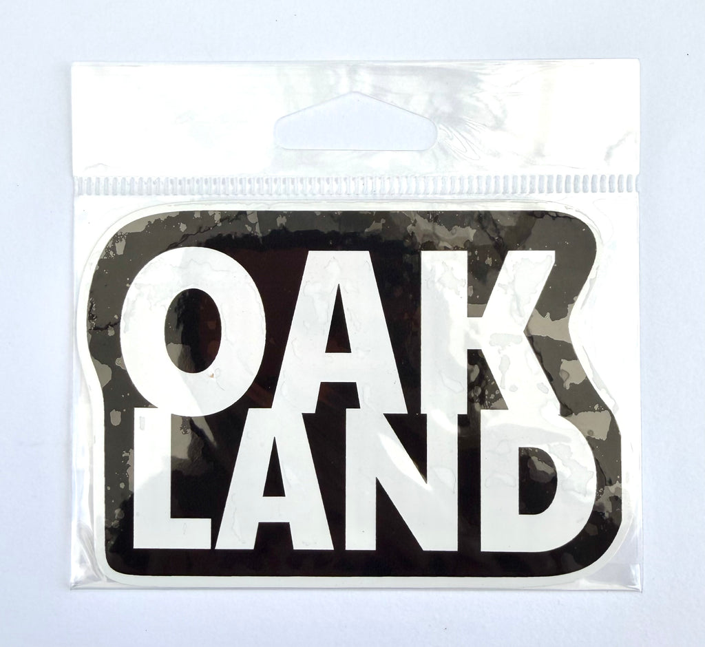 Oakland California Text Graphic Sticker