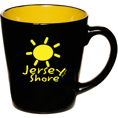 New Jersey Shore Mug 2 Tone Yellow Sunshine
