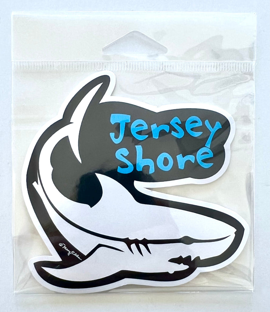 New Jersey Shore Shark Sticker