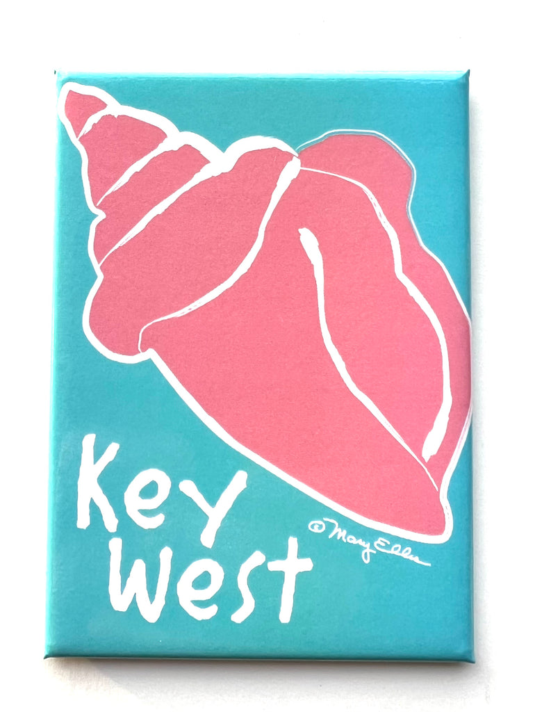 Key West Florida Magnet Conch Shell