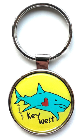 Key West Florida Keychain Shark