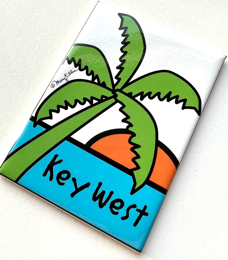 Key West Florida Magnet Palm Tree