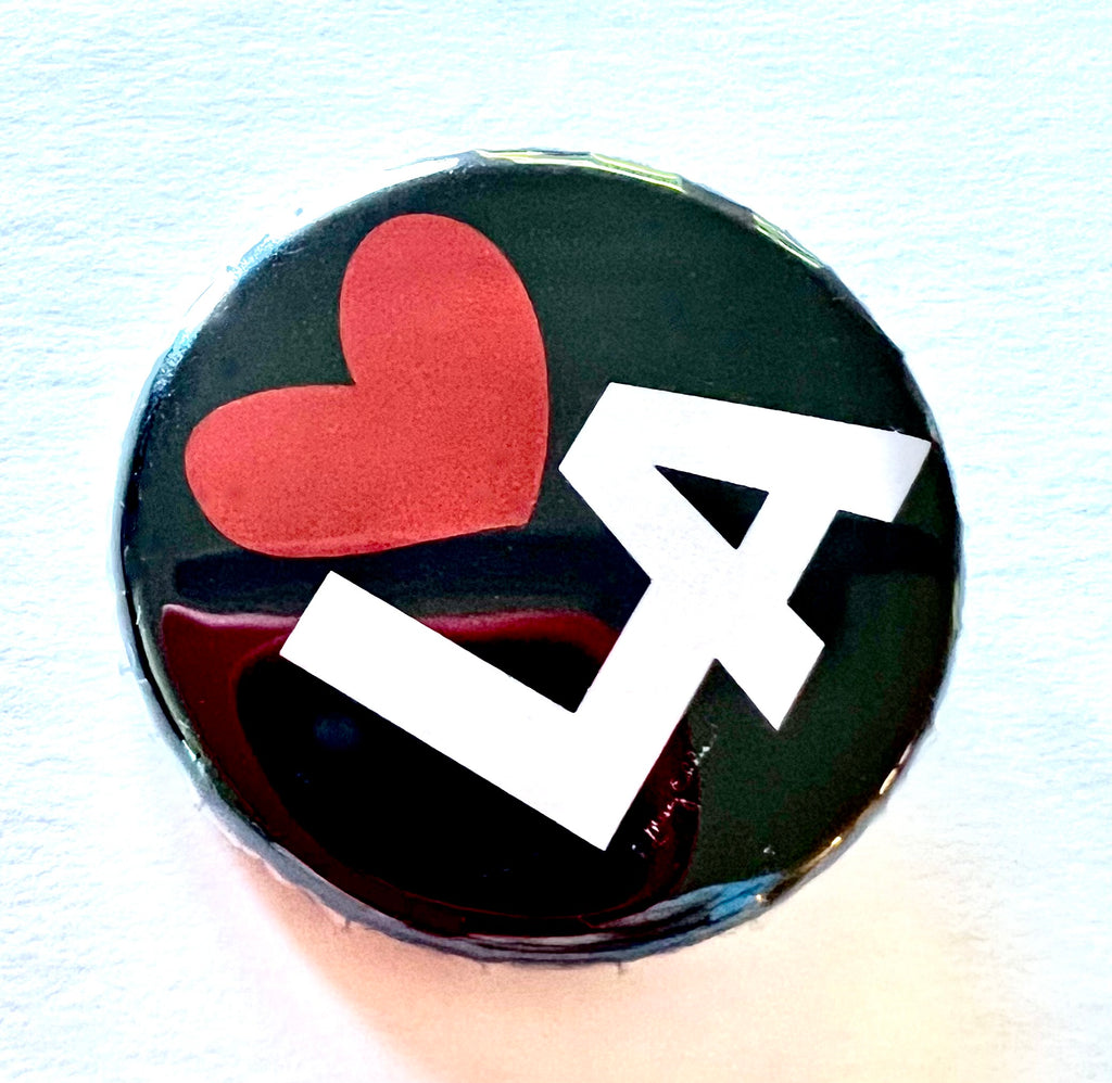 Los Angeles Heart Button