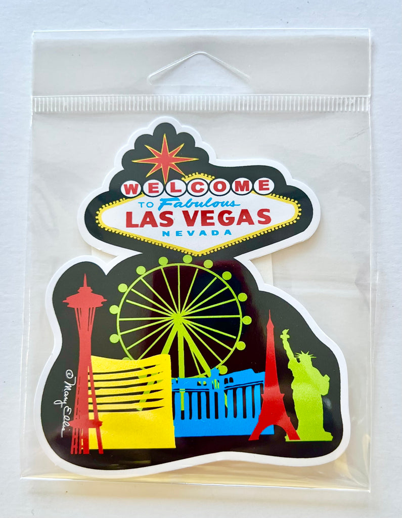 Las Vegas Sticker Collage