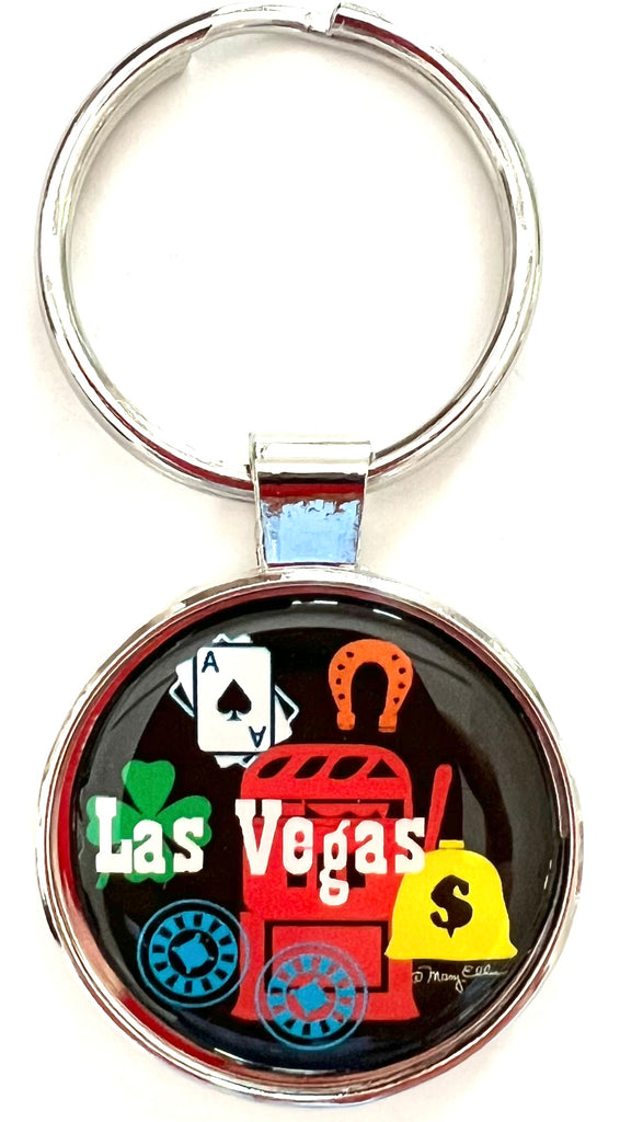 Las Vegas Casino Keychain
