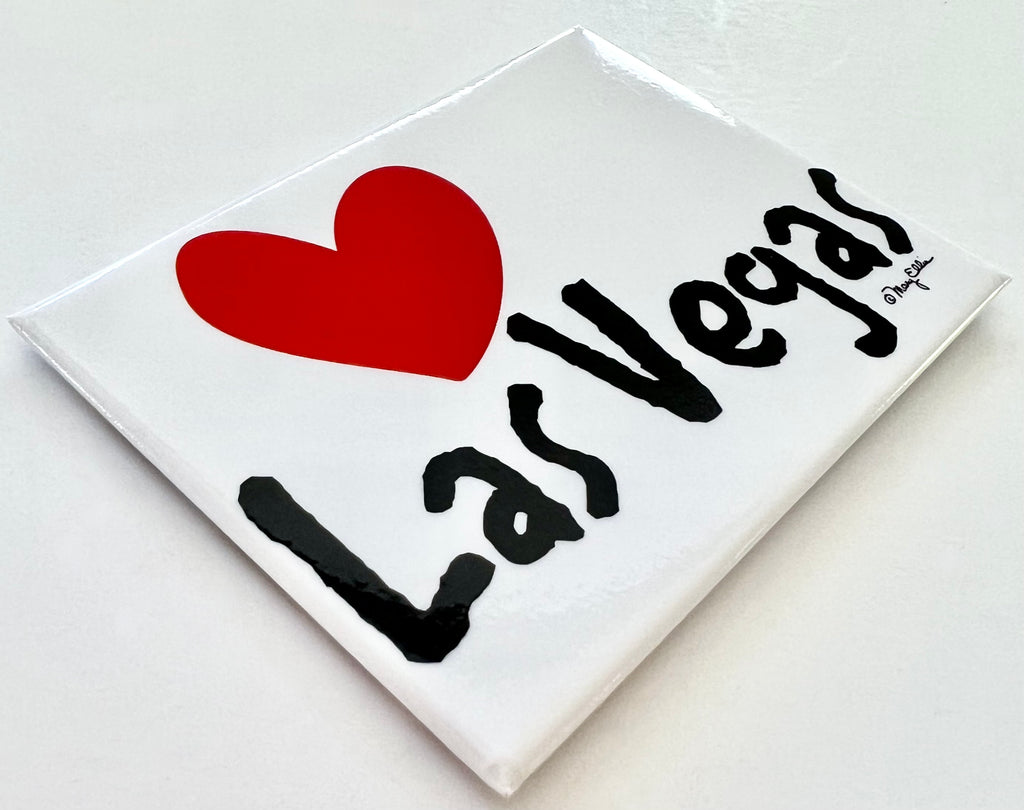 Las Vegas Heart Magnet