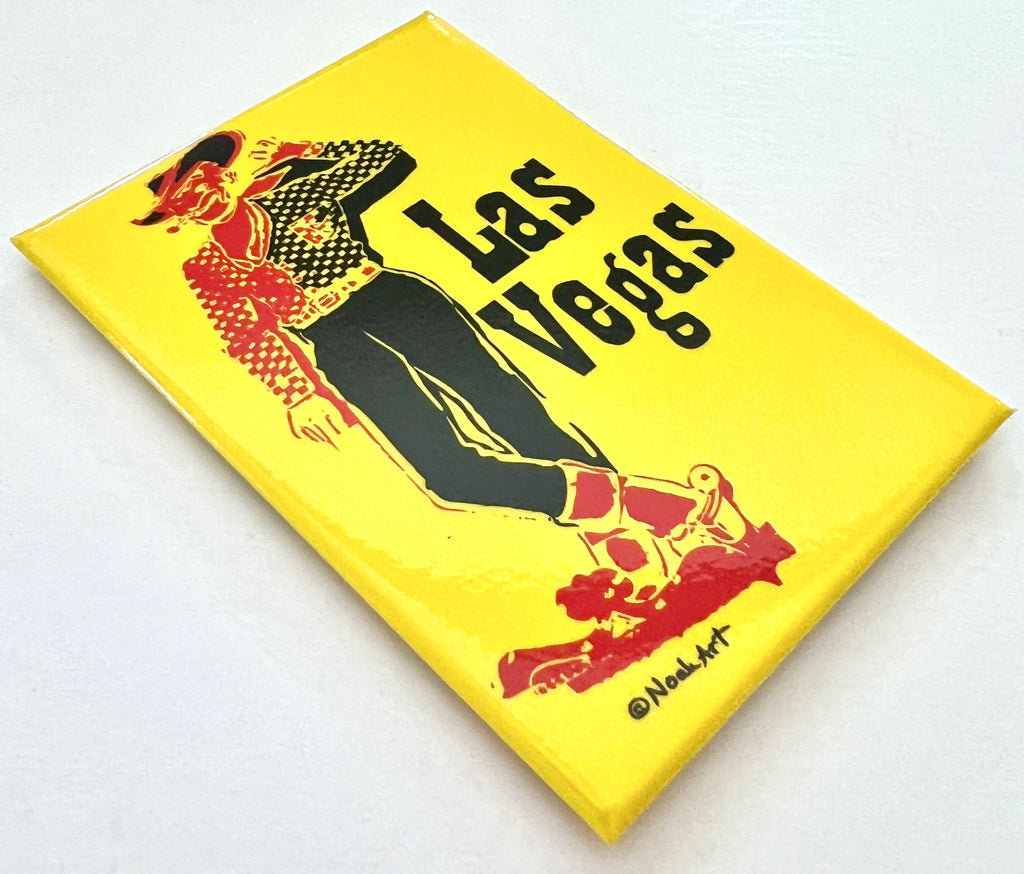 Las Vegas Cowboy Sign Magnet