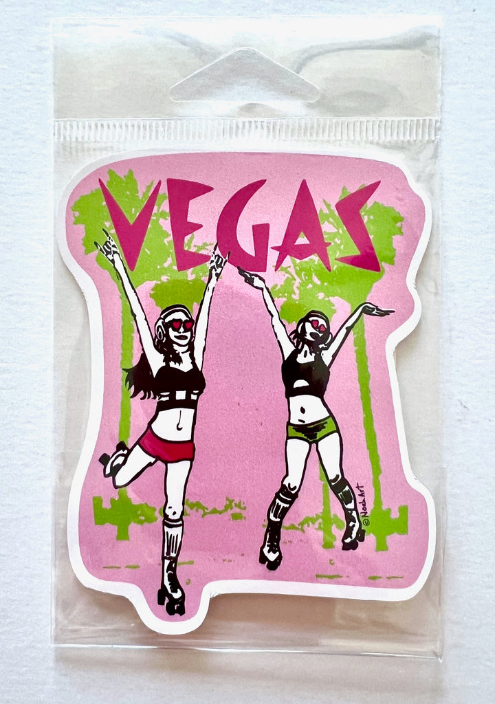 Las Vegas Roller Girls Sticker
