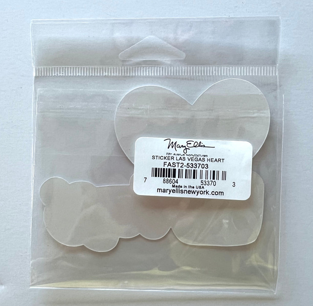 Las Vegas Sticker Heart
