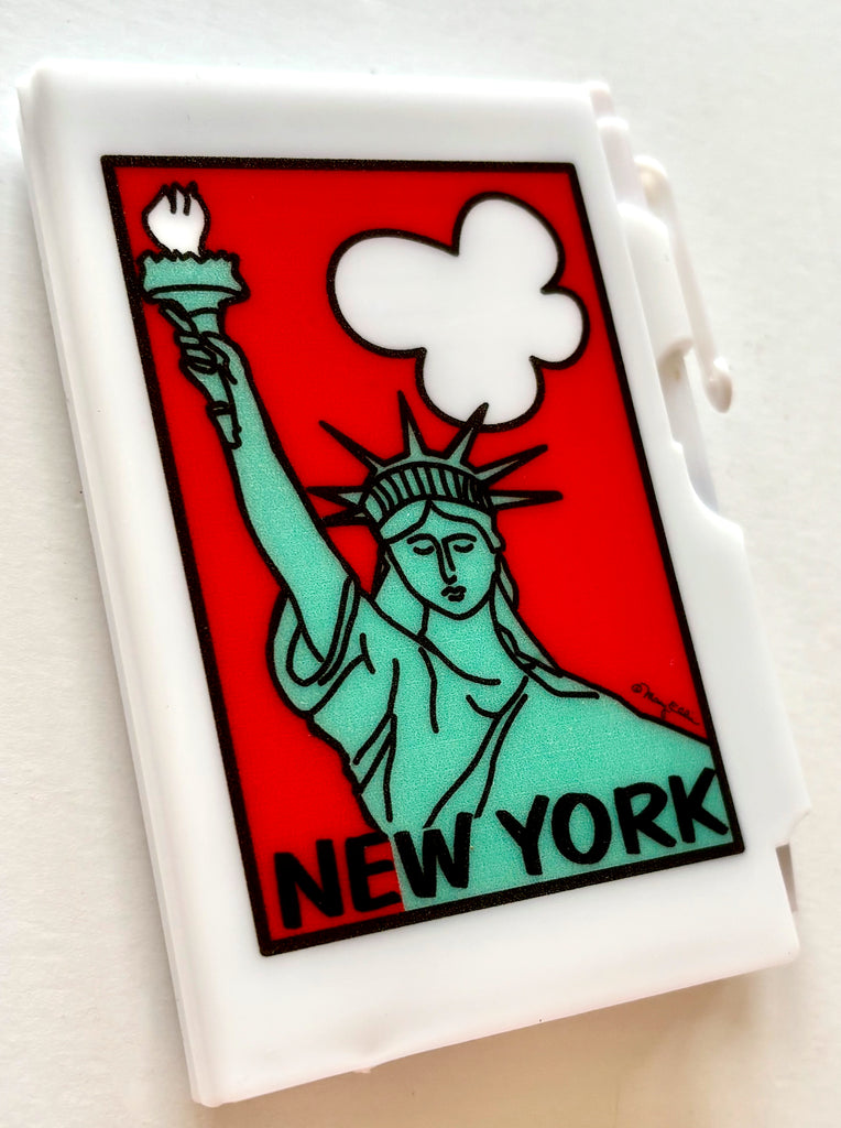 New York Mini Notebook Pen Set Liberty Torch