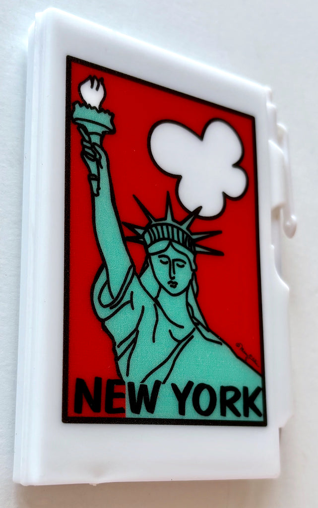 New York Mini Notebook Pen Set Liberty Torch
