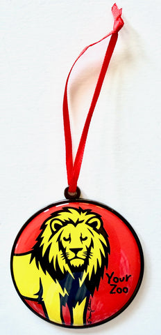 Lion Custom Zoo Christmas Ornament Gift