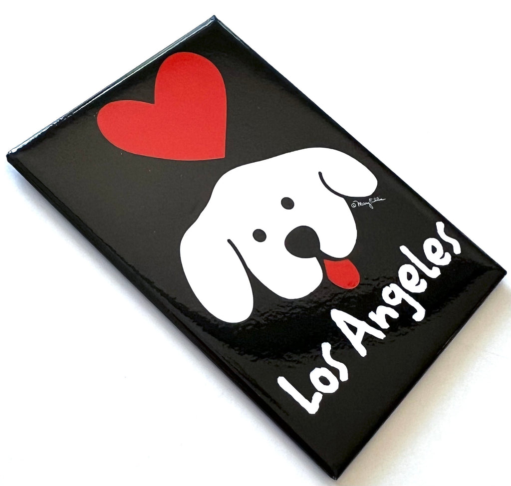 Los Angeles Dog Magnet