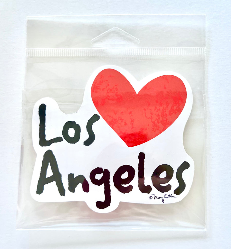Los Angeles Heart Sticker