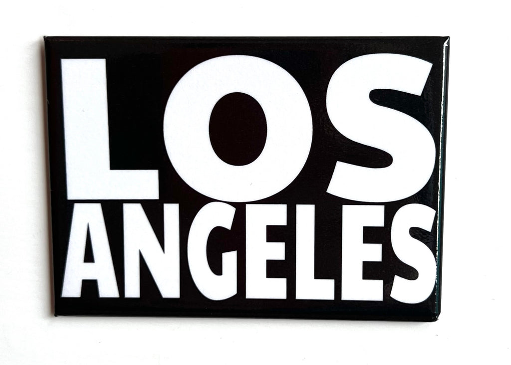 Los Angeles Magnet Graphic Text