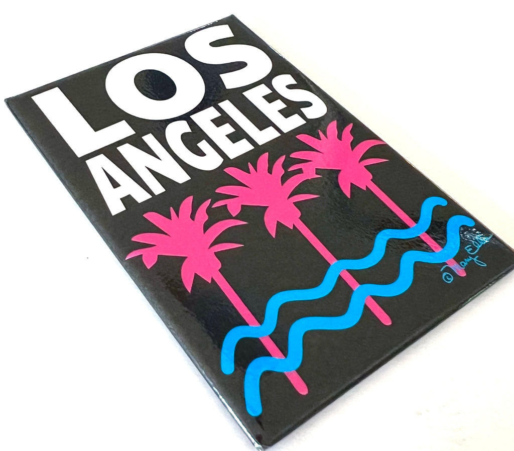 Los Angeles Magnet Palm Tree Graphic
