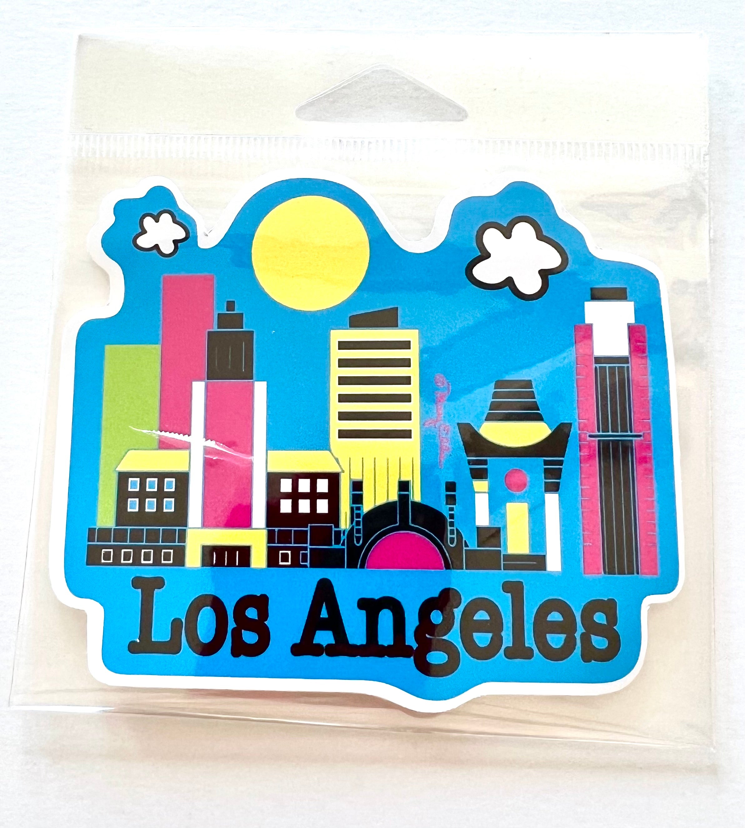 Scoline Sticker Los Angeles Daytime Skyline Sticker - Fifth Avenue Manufacturers