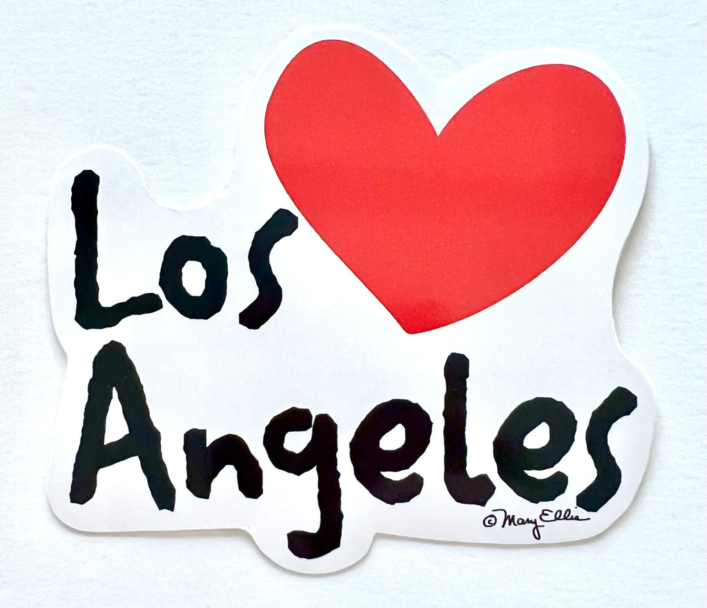 Los Angeles Heart Sticker