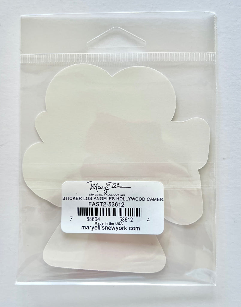 Los Angeles Hollywood Camera Sticker