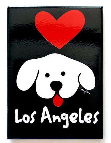 Los Angeles Dog Magnet