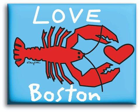 Boston Love Lobster Magnet