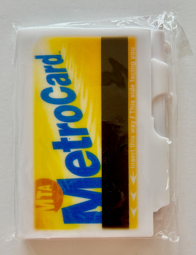 New York Mini Notebook Pen Set MTA MetroCard