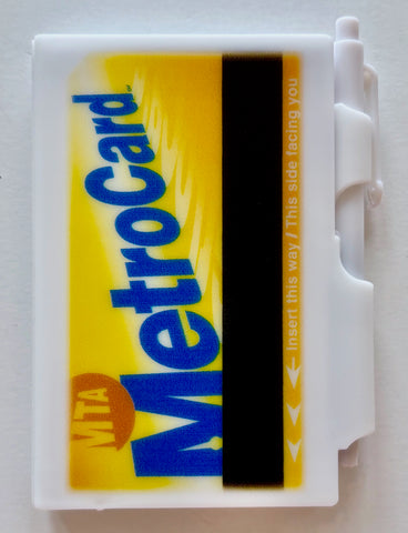 New York Mini Notebook Pen Set MTA MetroCard