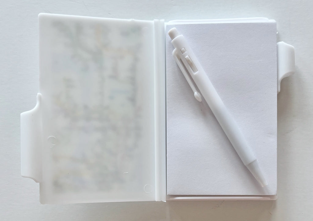 New York Mini Notebook Pen Set MTA Subway Map
