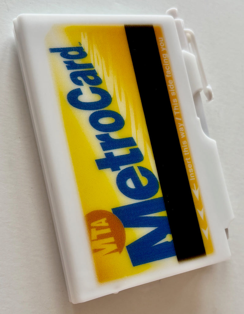 New York Mini Notebook Pen Set MTA MetroCard