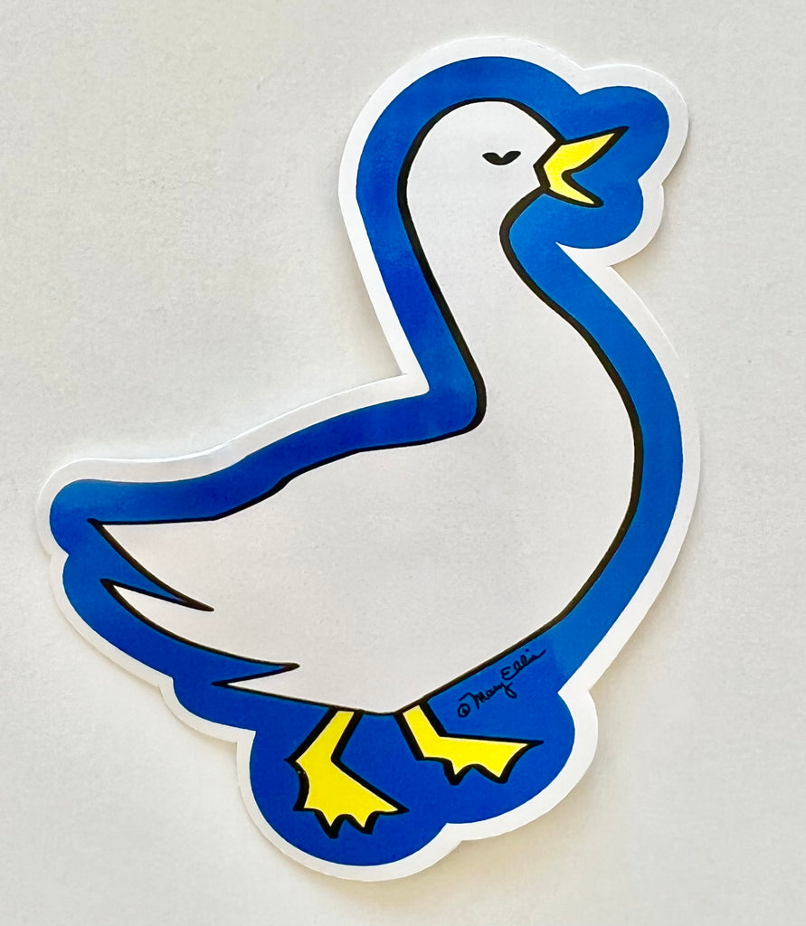 Giant Sticker Duck