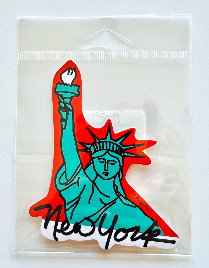 New York Giant Sticker Statue Of Liberty Torch