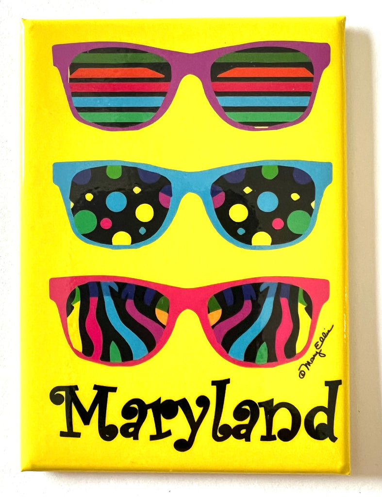 Maryland Sunglasses Magnet