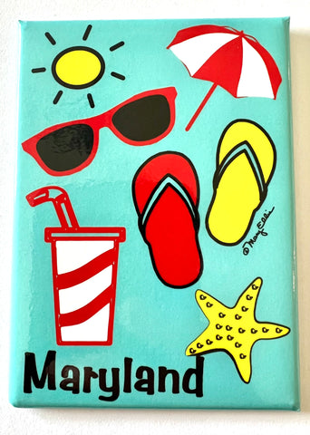 Maryland Vacation Magnet