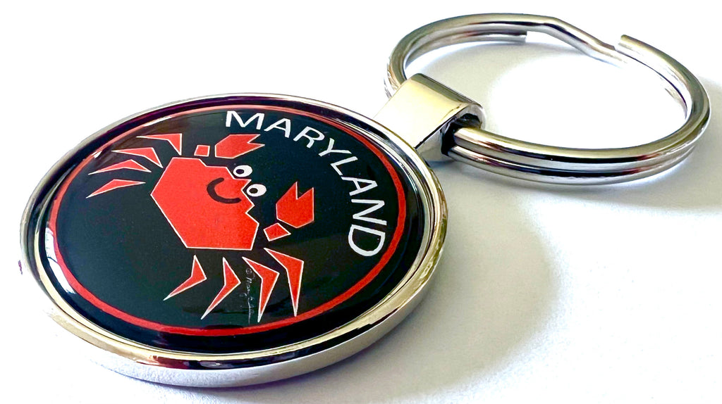 Maryland Crab Keychain