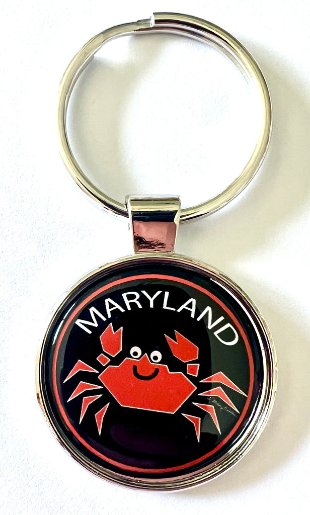 Maryland Crab Keychain