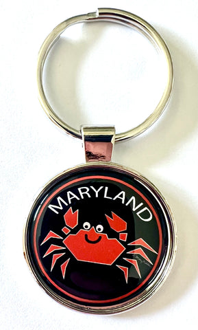 Maryland Crab Keychain