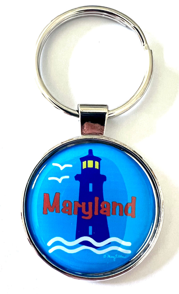 Maryland Lighthouse Keychain