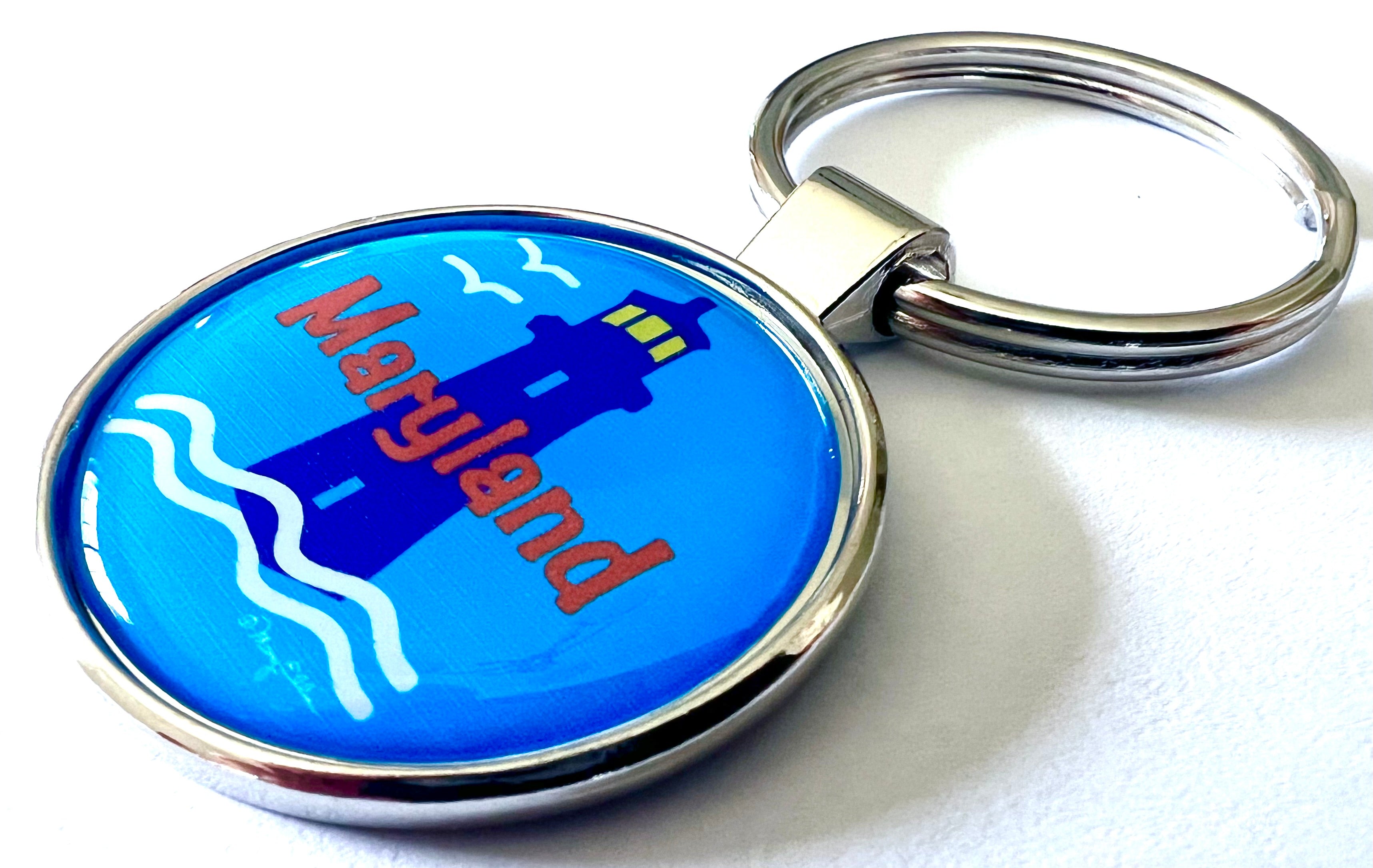 Lighthouse Key Chain Maryland Lighthouse Keychain - Fifth Avenue Manufacturers