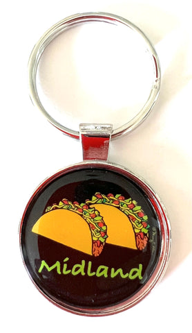 Midland Texas Keychain Tacos