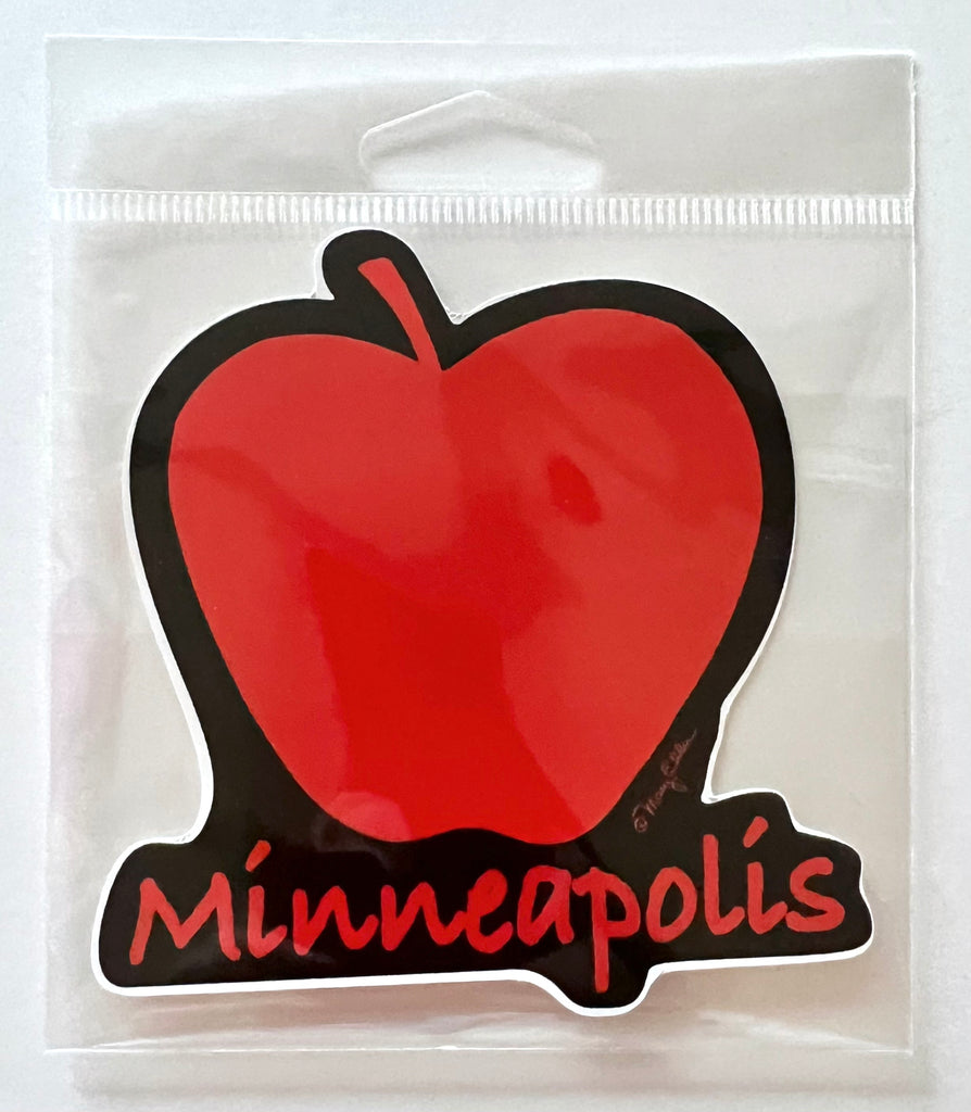 Minneapolis Apple Sticker