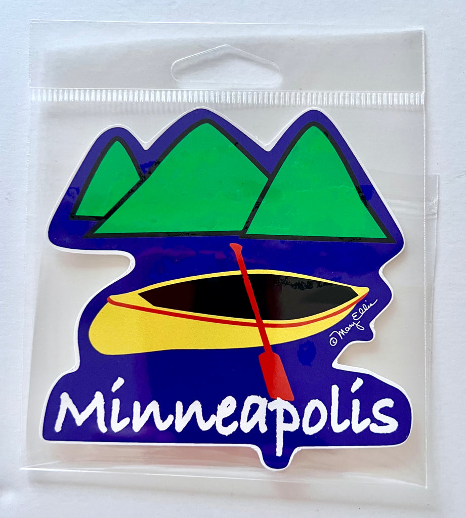 Minneapolis Canoe Sticker