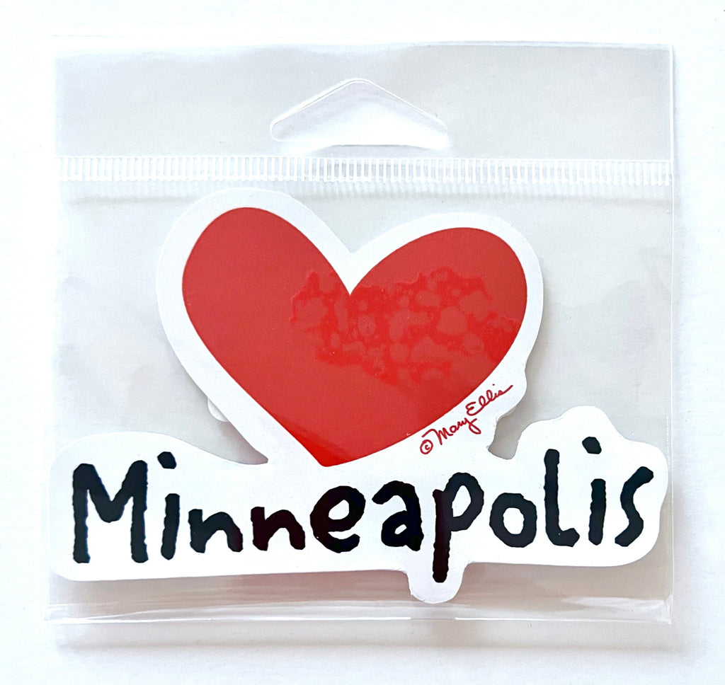 Minneapolis Heart Sticker