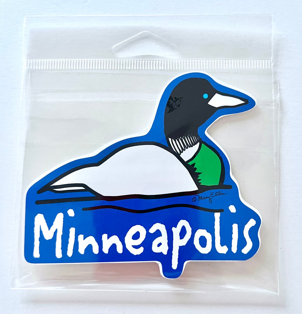 Minneapolis Loon Sticker