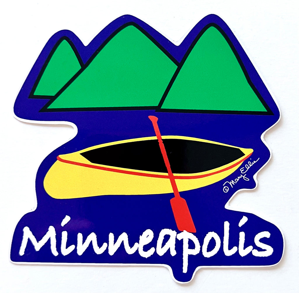 Minneapolis Canoe Sticker