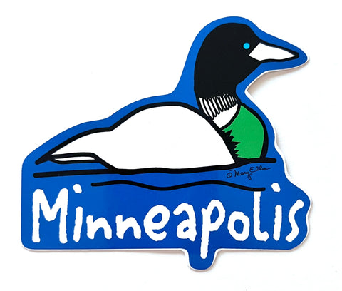 Minneapolis Loon Sticker