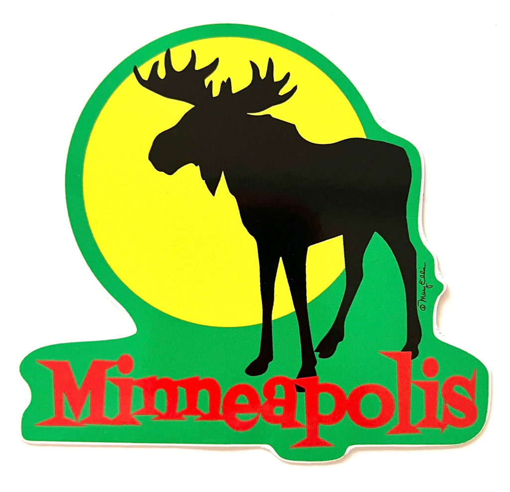 Minneapolis Moose Sticker