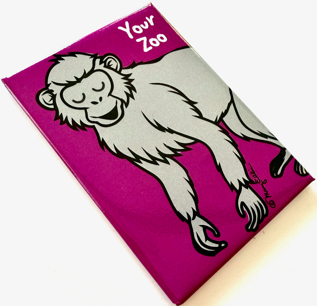 Monkey Your Zoo Custom Magnet