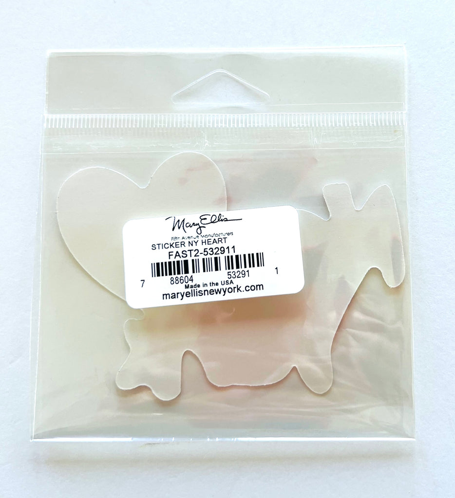 New York Giant Sticker New York Heart