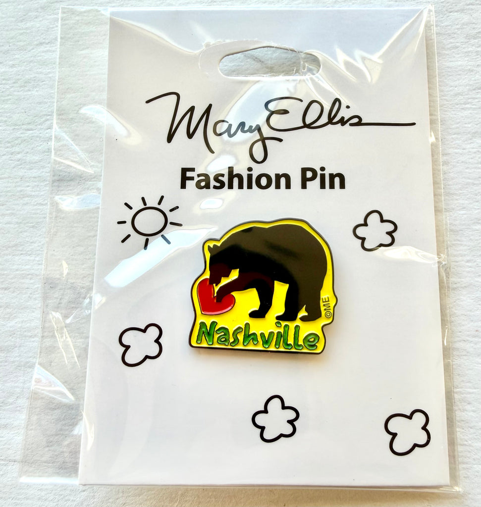 Nashville Bear Souvenir Lapel Pin